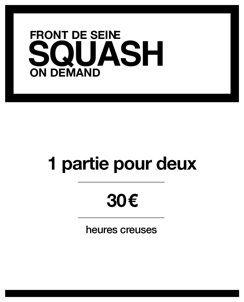 1 partie - Heures creuses