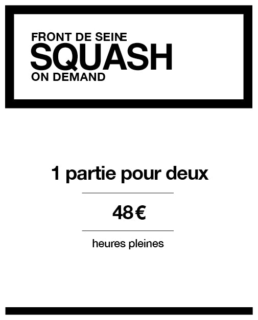 1 partie - Heures pleines