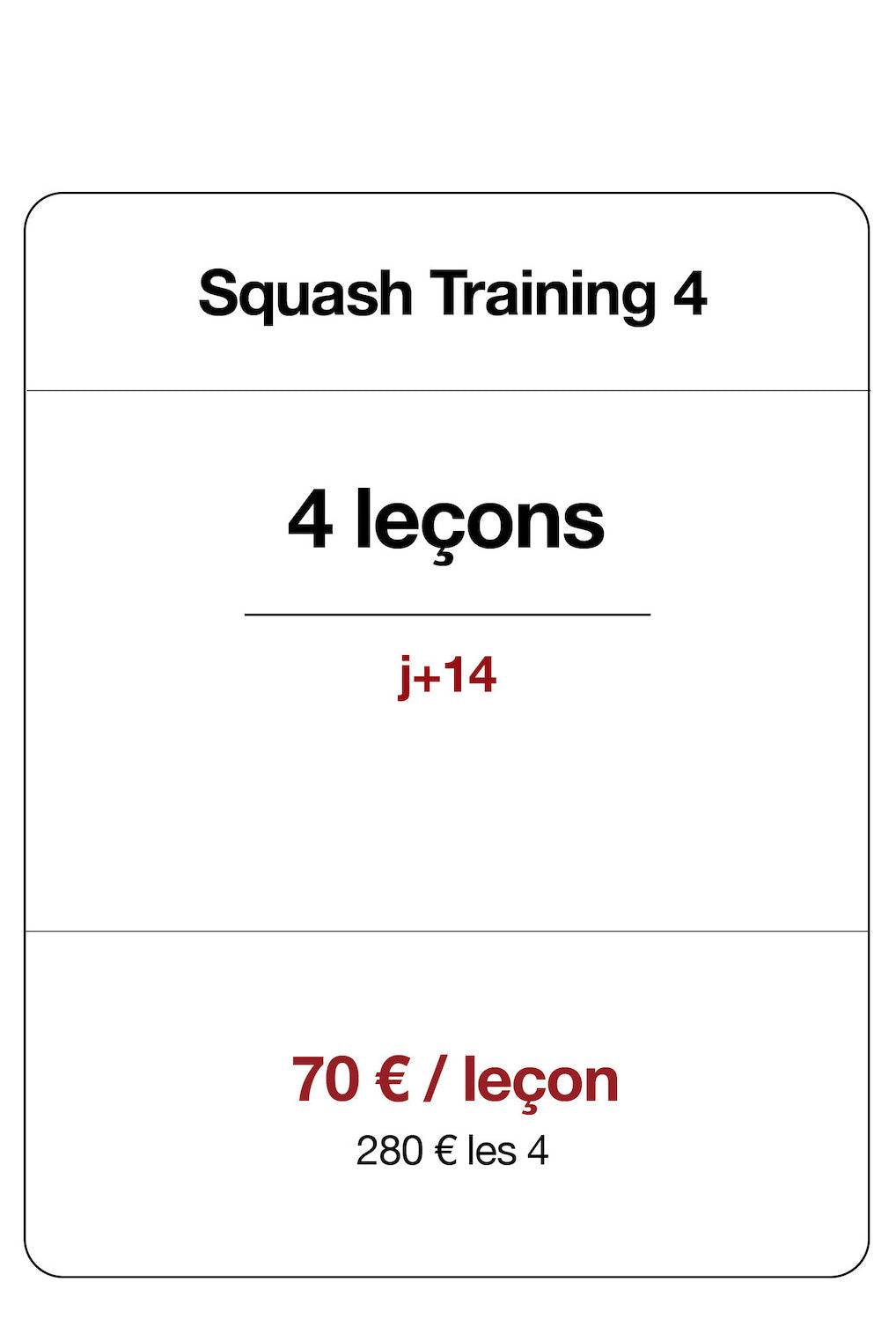 Squash Training 4