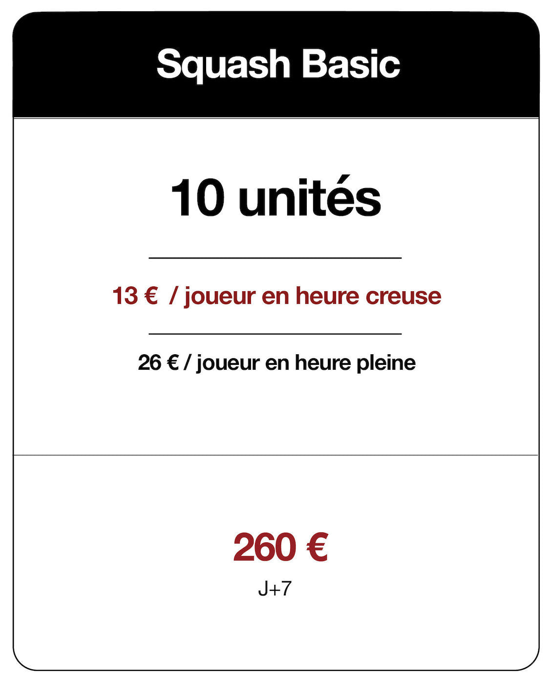 Basic 10 unités