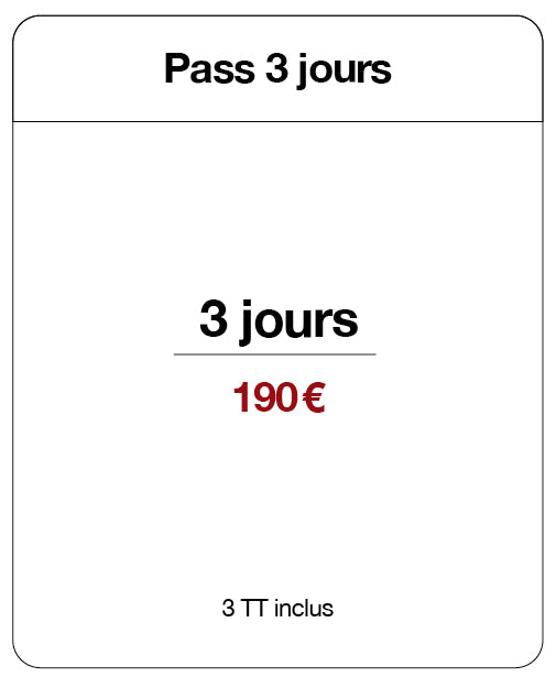PASS 3 Jours