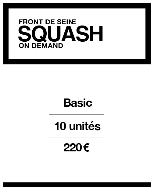 Carte Basic 10 unités