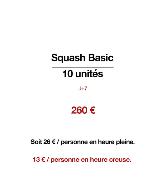 Basic 10 unités