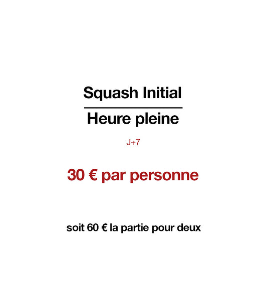 Initial - Heures pleines