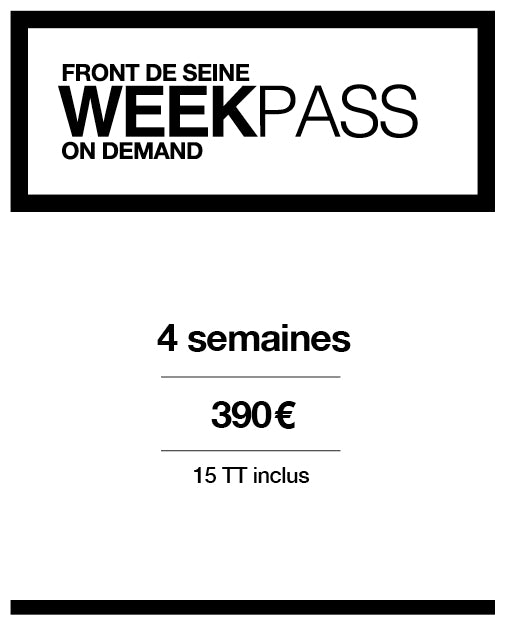 WEEKPASS 1 Mois